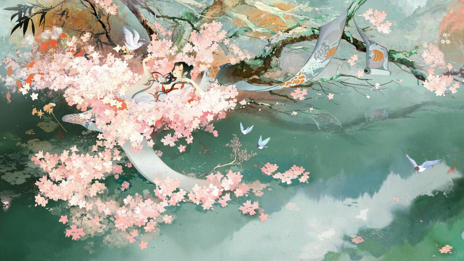 阴阳师精美原画高清桌面壁纸2