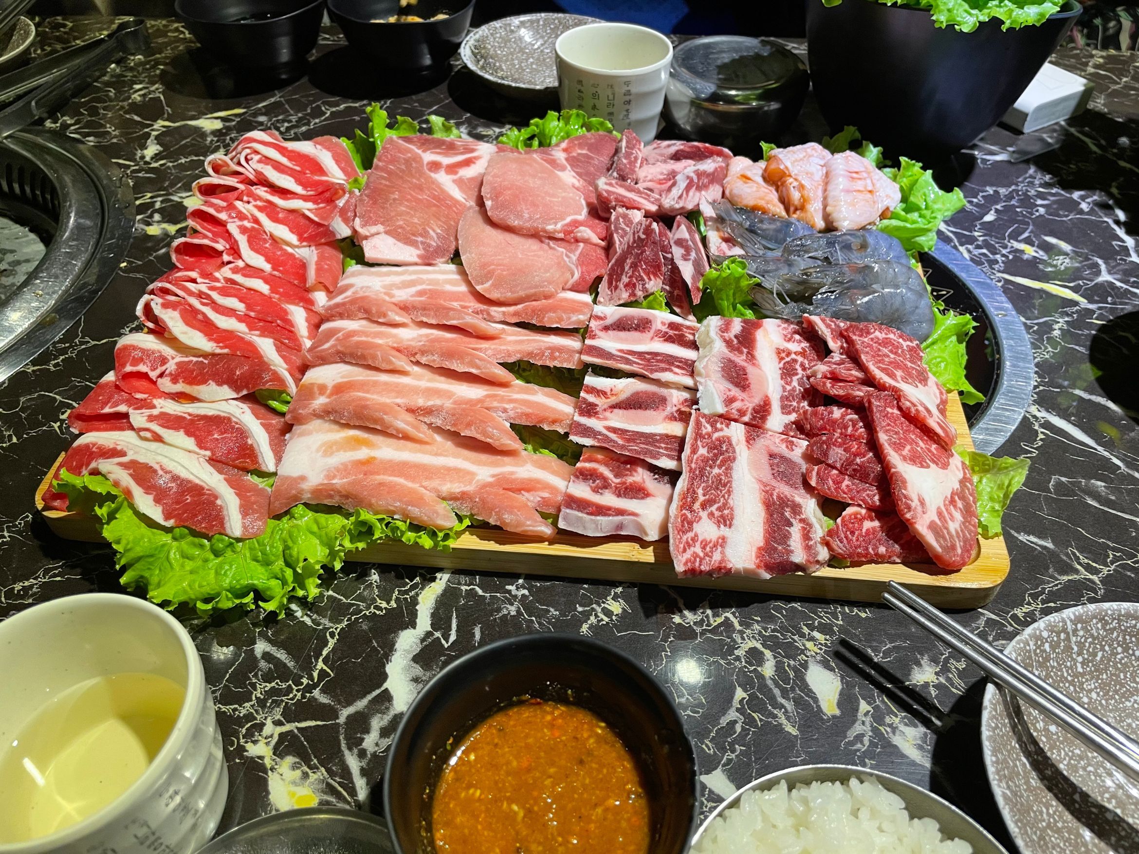 随拍补签53烤肉拼盘