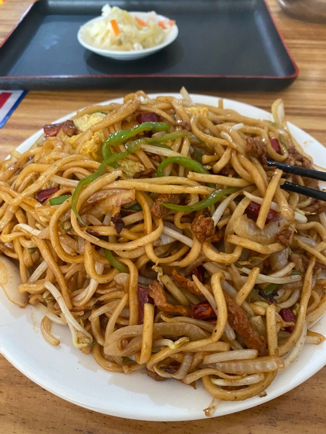 【随拍】肉炒面