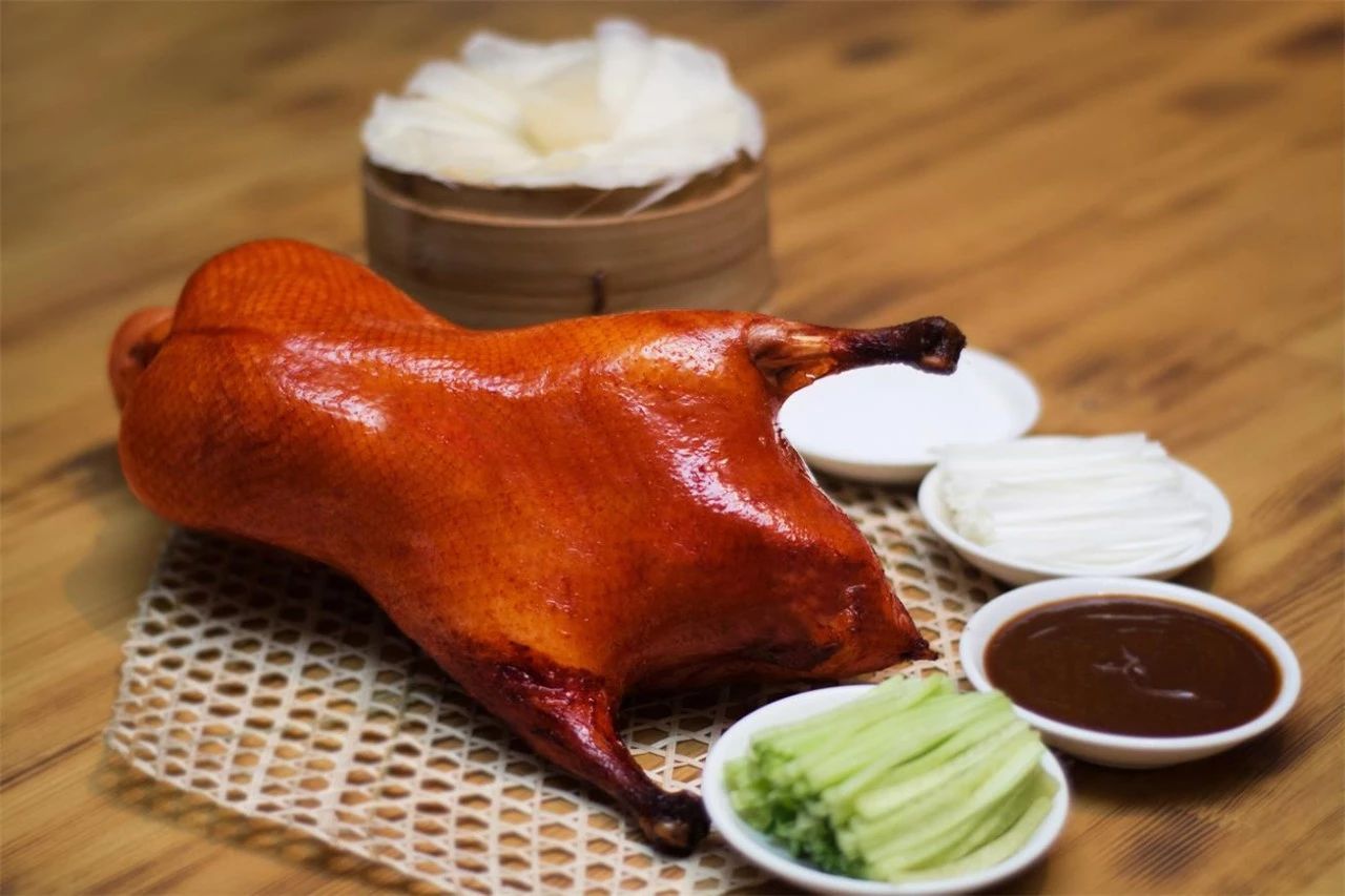 美食图片分享烤鸭