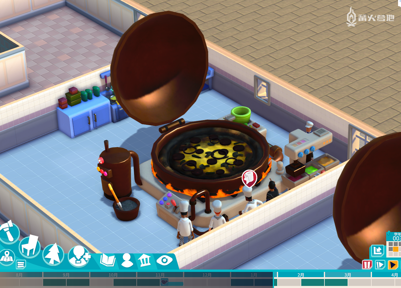烹饪课堂上，学生们有时候也会做出一些黑暗料理