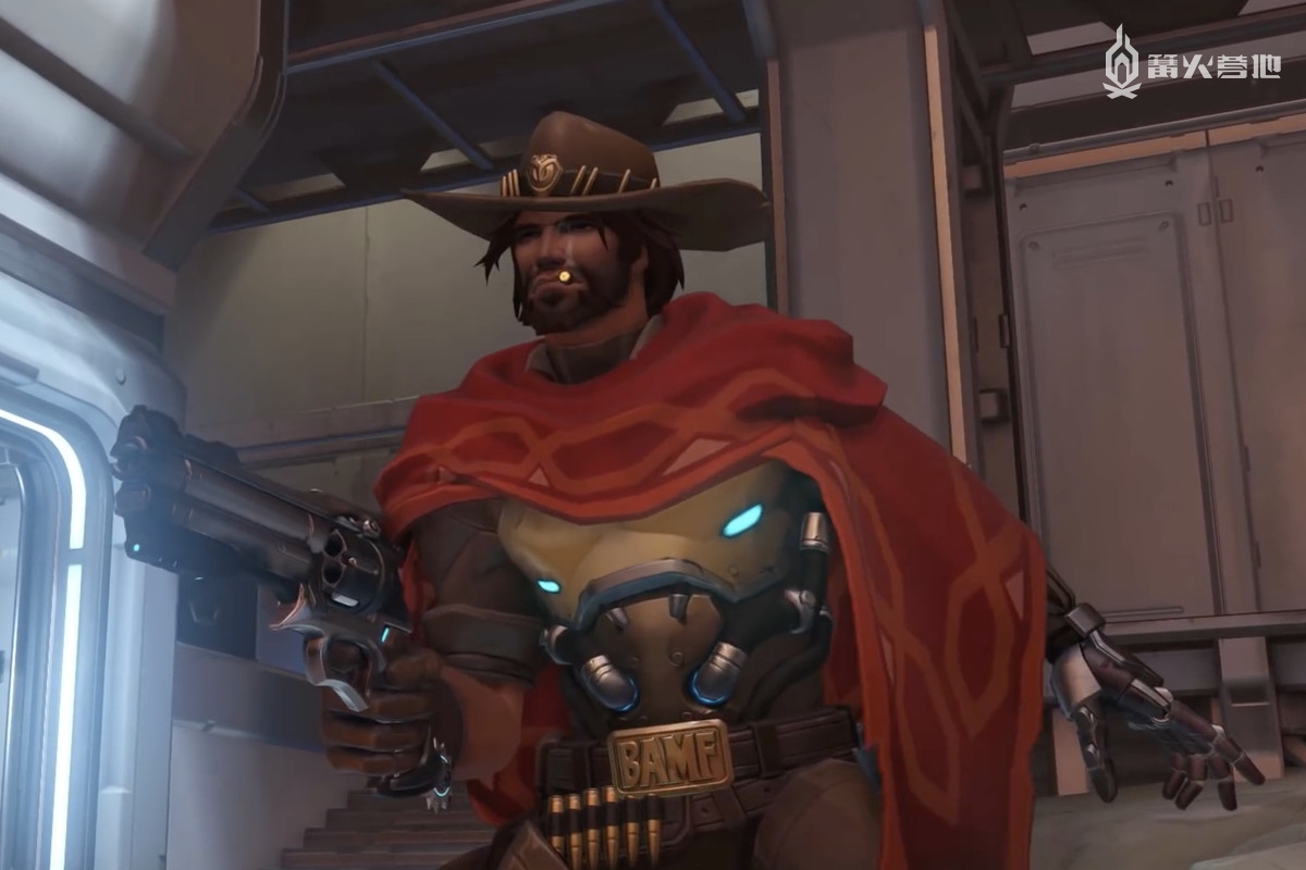 「麦克雷」（McCree）的名字来自前暴雪员工 Jesse McCree，但 Jesse McCree 已在八月早些时候与另外两位高管一同离职，这位员工之前也被卷入不尊重女性的丑闻