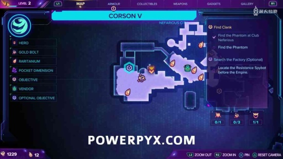 《瑞奇与叮当 时空裂痕》全黄金螺丝收集攻略