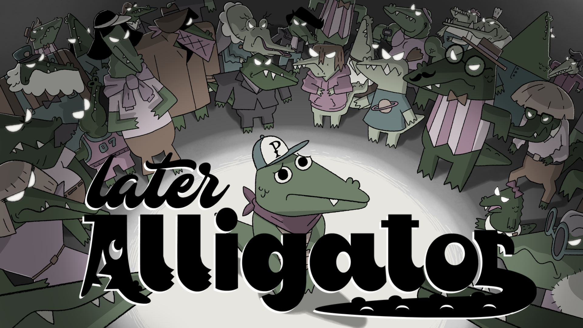 《鳄鱼待会见》：妙趣横生的卡通解谜游戏