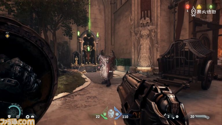 当接近哨兵圣坛时会有提示，因此不会错过