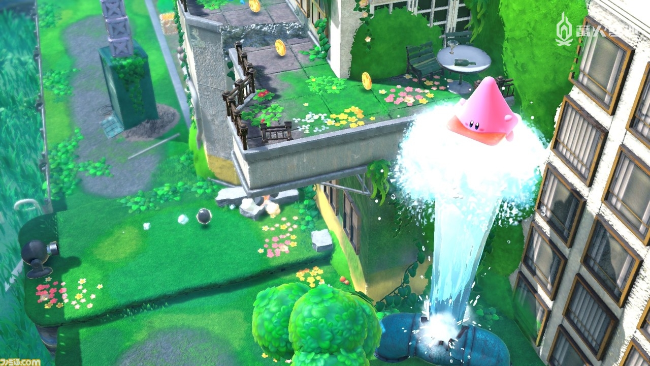 吸入三角锥后就能变形成三角锥塞满嘴，可以通过攻击地面或管道的裂缝来发现新的路径