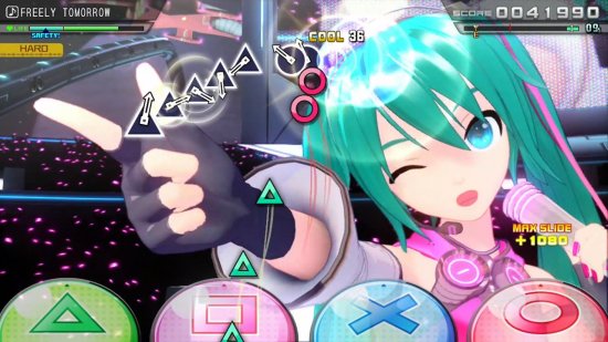 《初音未来 Project DIVA MEGA39's》新增「触控游玩」功能！