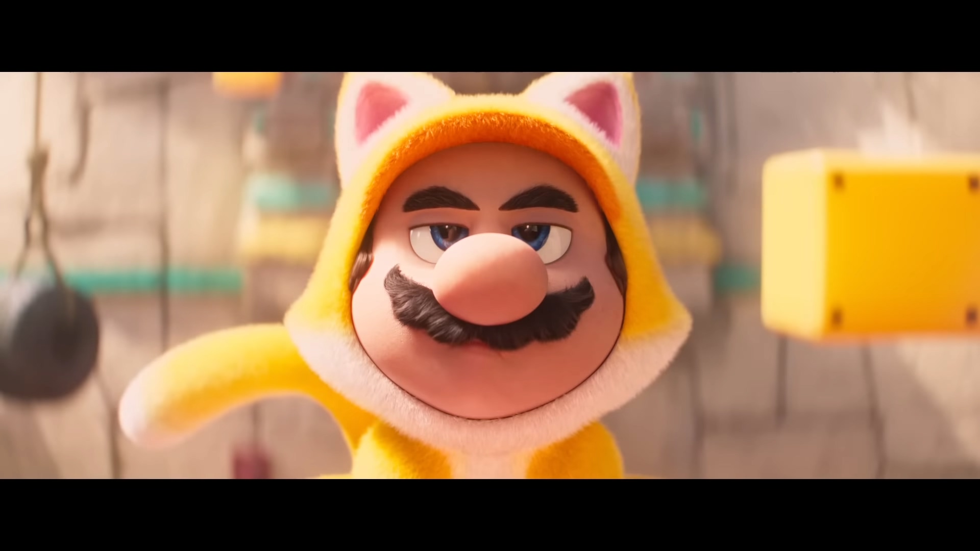 《超级马力欧兄弟大电影》片段公开，猫猫马力欧登场