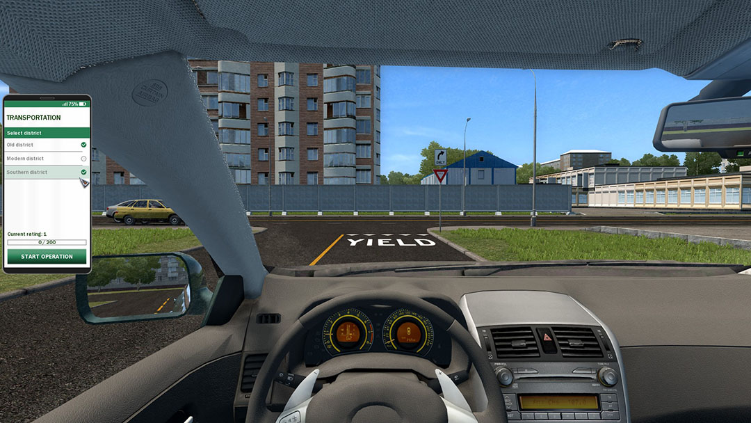城市汽车驾驶游戏图集
