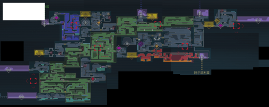 《密特罗德 生存恐惧》攻略：戴隆地区100%收集地图