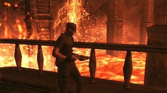 生化危机 4游戏图集-篝火营地