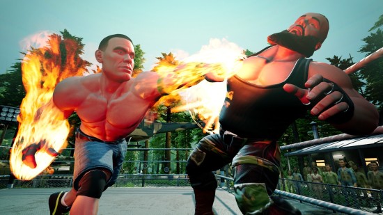 WWE 2K 竞技场游戏图集-篝火营地
