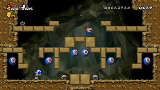 新超级马里奥兄弟Wii游戏图集-篝火营地