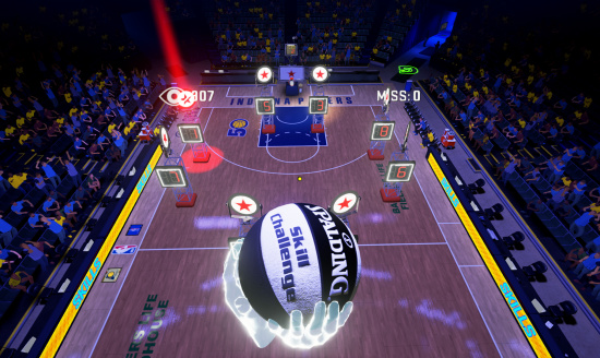 NBA 2K VR体验游戏图集-篝火营地