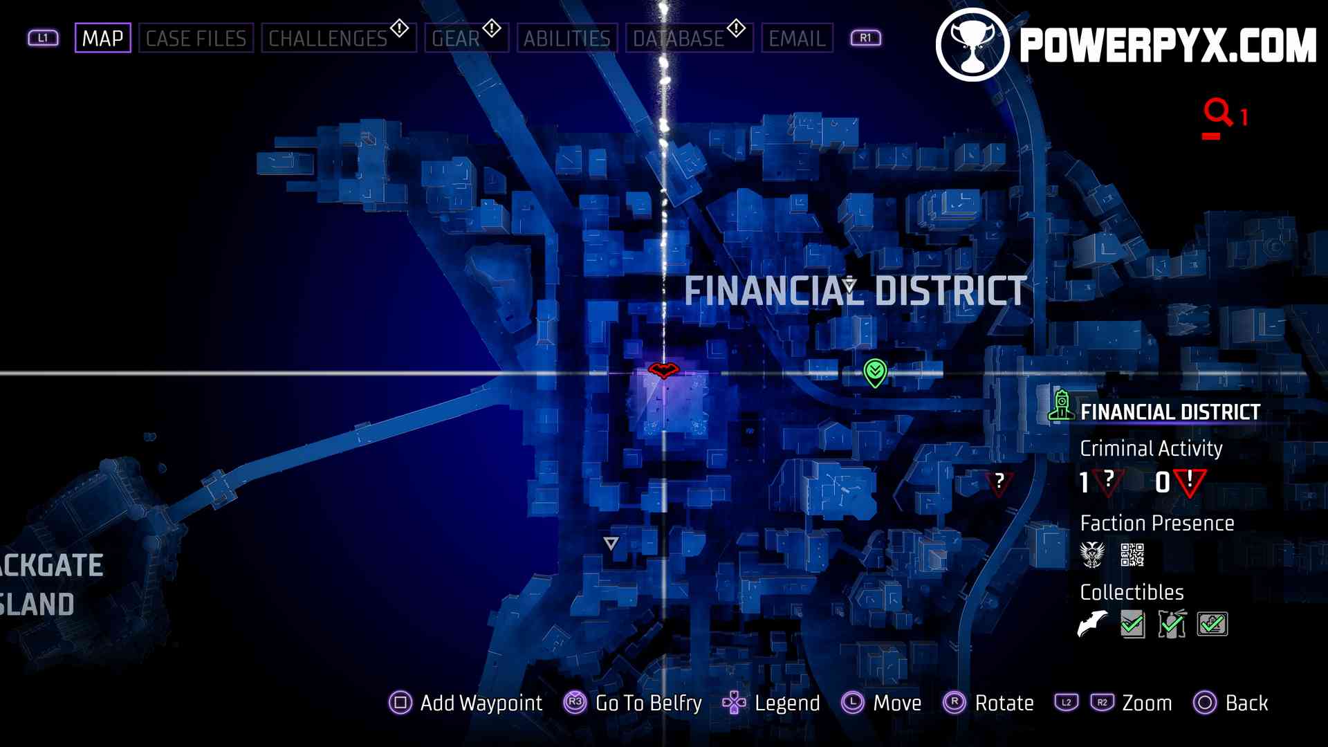 《哥谭骑士》蝙蝠镖位置攻略：金融区 - 第1张