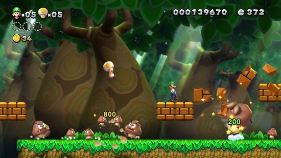 新超级马力欧兄弟 U 豪华版游戏图集-篝火营地