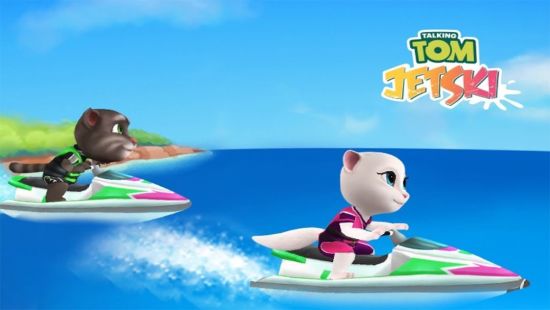 汤姆猫的摩托艇 2游戏图集-篝火营地