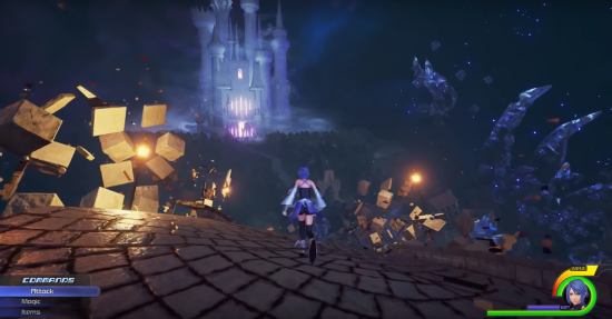 王国之心HD2.8：终章序幕游戏图集-篝火营地