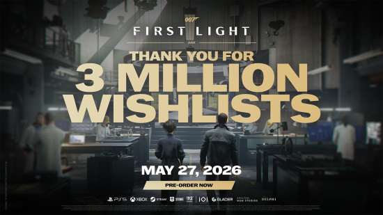 《007 初露锋芒》愿望单人数突破 300 万