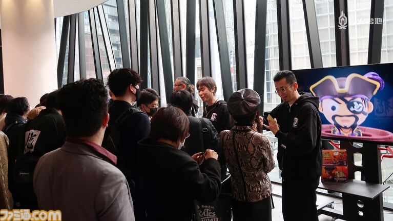 以《如龙 8 外传》导演上原先生为首的 5 名如龙工作室成员也在现场举行了交流活动