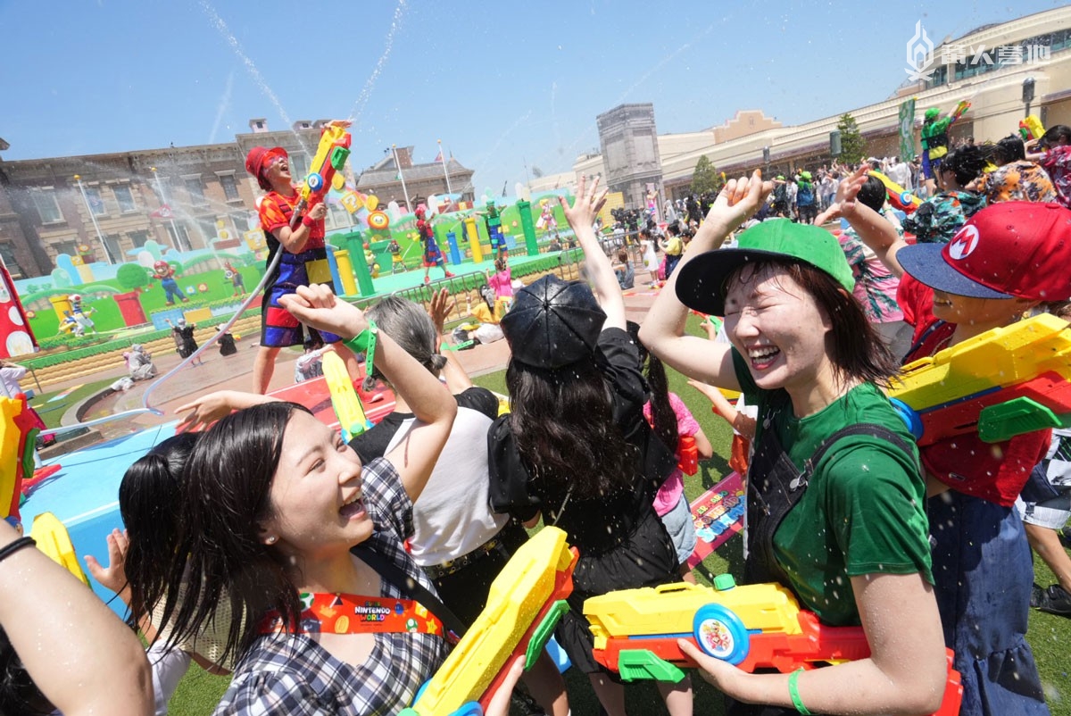 大阪环球影城将举行「超级马力欧 夏日泼水节」活动
