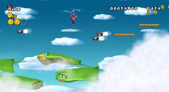 新超级马里奥兄弟Wii游戏图集-篝火营地