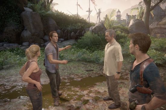 神秘海域 4：盗贼末路游戏图集-篝火营地