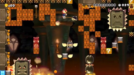 超级马里奥制造游戏图集-篝火营地