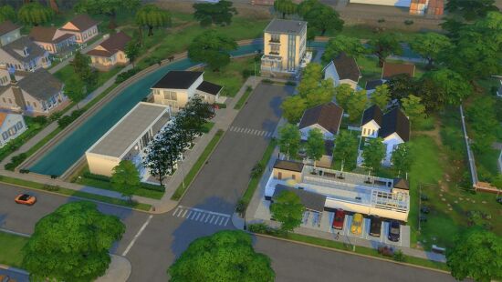 模拟人生 4游戏图集-篝火营地