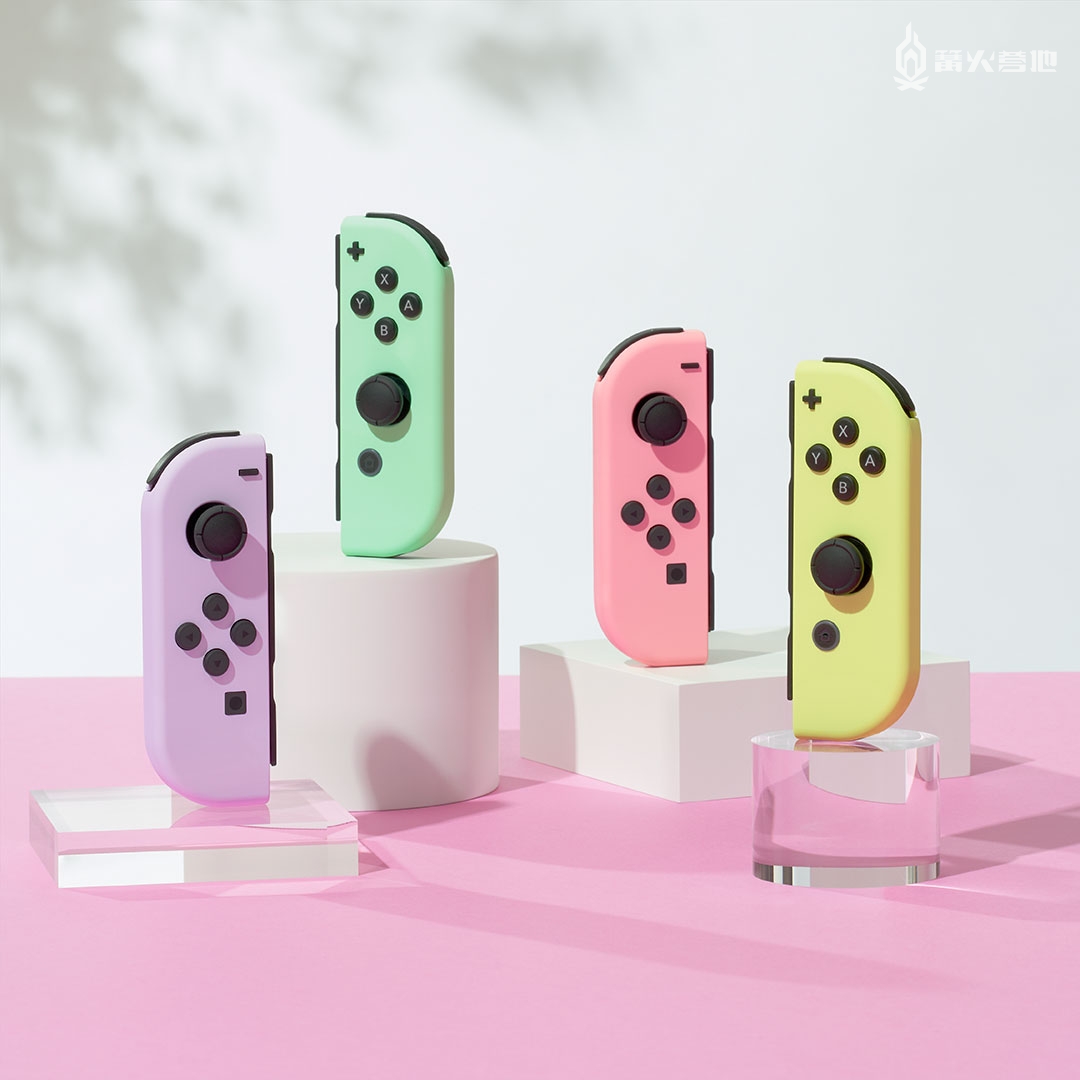 全新淡彩色配色 Joy-Con 公开，6 月 30 日发售