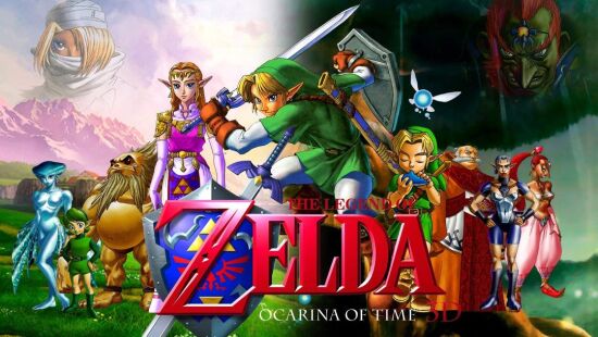 塞尔达传说：时之笛 3D游戏图集-篝火营地