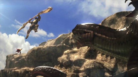 怪物猎人4游戏图集-篝火营地