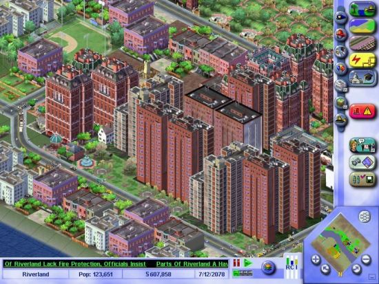 模拟城市 3000游戏图集-篝火营地