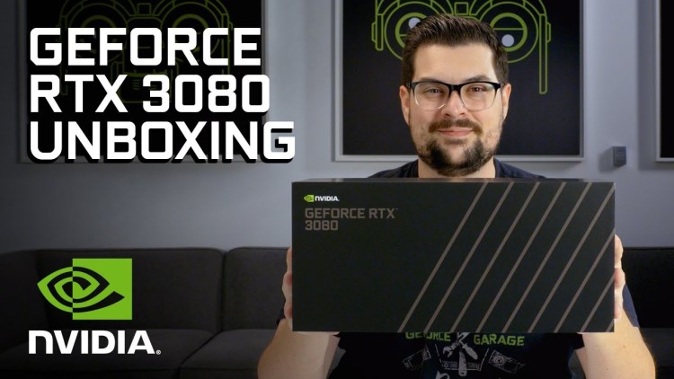 【中字】英伟达官方开箱GeForce RTX 3080