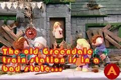 邮差帕特和绿色火箭游戏图集-篝火营地