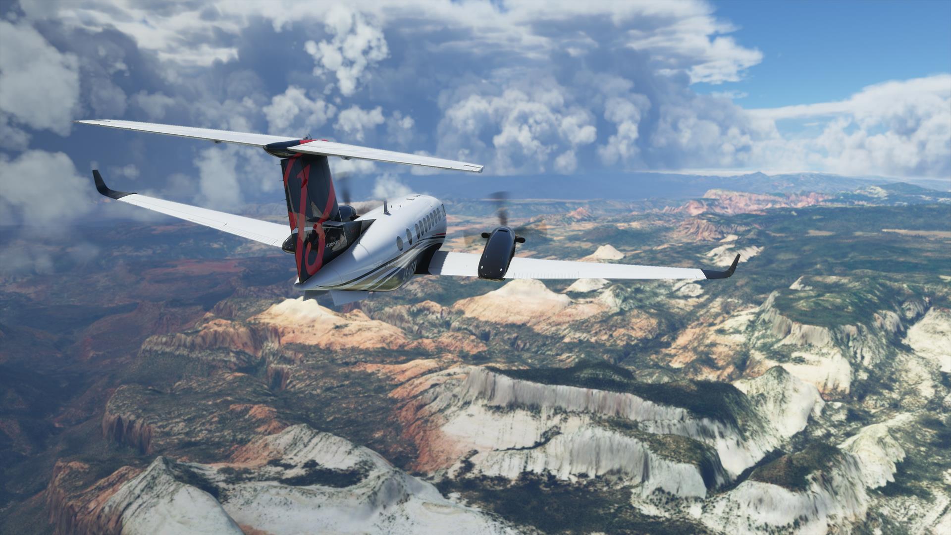 微软模拟飞行游戏图集
