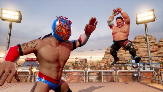 WWE 2K 竞技场游戏图集-篝火营地