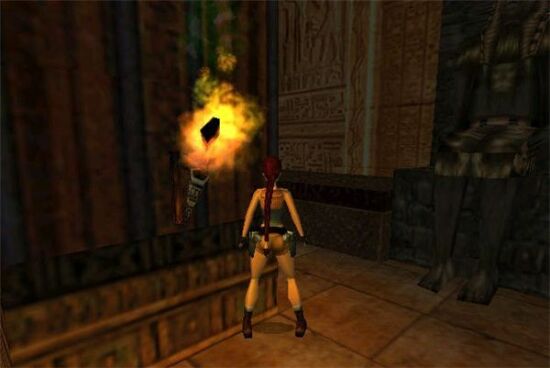 古墓丽影 4：最后的启示游戏图集-篝火营地