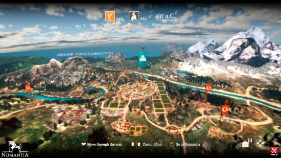 努曼提亚游戏图集-篝火营地