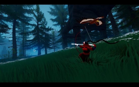 The Pathless游戏图集-篝火营地