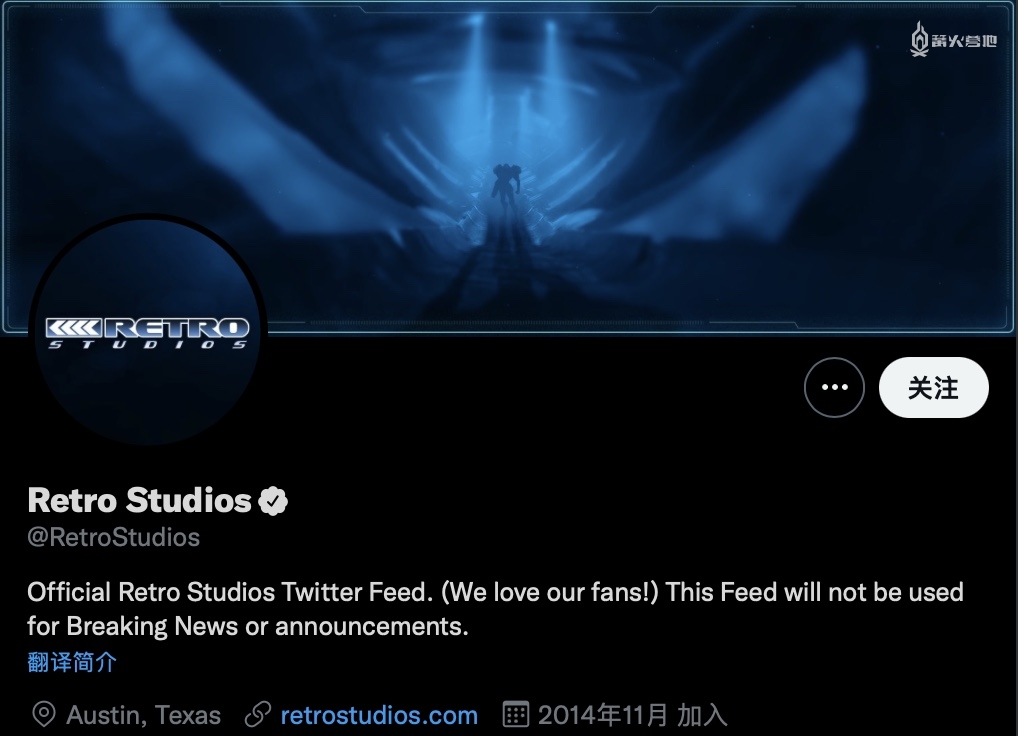 开发《密特罗德 Prime 4》的 Retro Studio 悄然更换了官推封面图