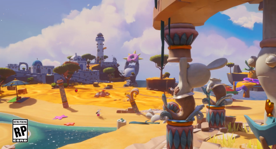 马力欧 + 疯狂兔子 星耀之愿游戏图集-篝火营地