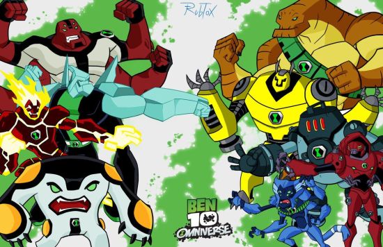 BEN10：全体宇宙游戏图集-篝火营地