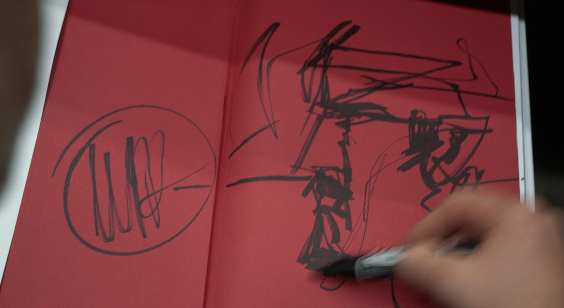 Ashley Wood 现场作画：Boss 信手拈来
