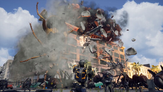 地球防卫军：铁雨游戏图集-篝火营地