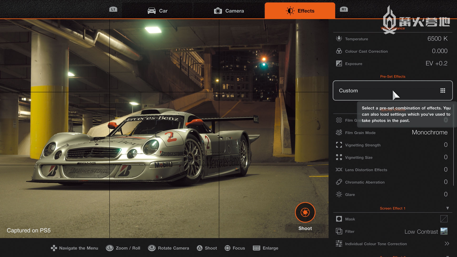 本作在拍摄时设置的效果是最大程度发挥 PlayStation 5 的光线追踪功能的效果