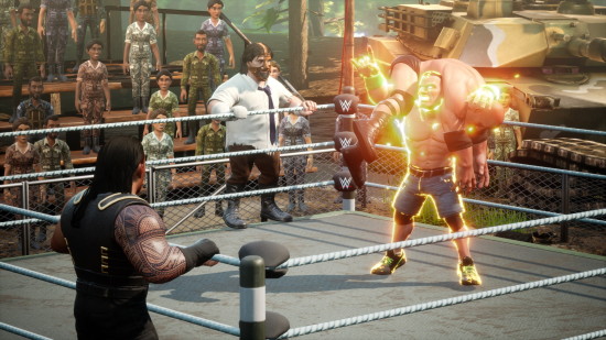 WWE 2K 竞技场游戏图集-篝火营地