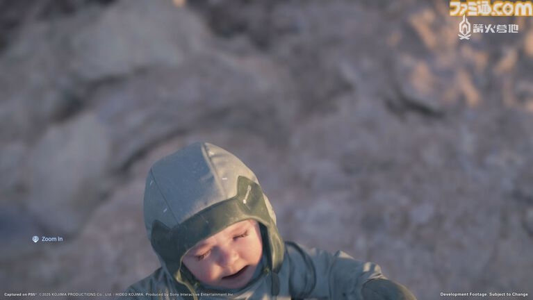 在恶劣环境中哭泣的洛