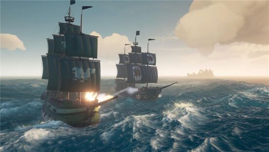 盗贼之海游戏图集-篝火营地