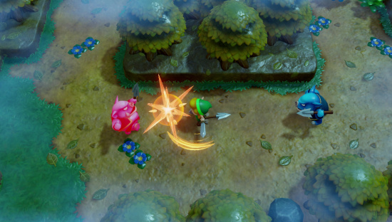 塞尔达传说 织梦岛游戏图集-篝火营地